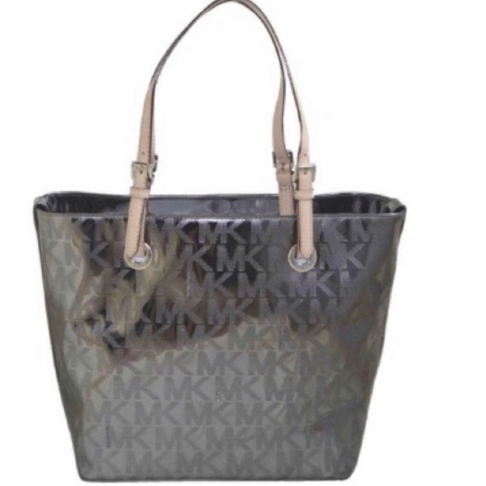 Michael Kors Metallic Signature Purse